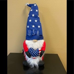 Rae Dunn Patriotic plush Gnome